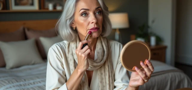 Rouge à lèvres après 60 ans : comment choisir la couleur qui vous met en valeur